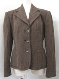 RALPH LAUREN wool silk jacket US 6/NZ small