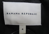 BANANA REPUBLIC wool blend  jacket US 4/NZ XS