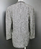 ESCADA 100% lamb's wool big shoulders coat Jacket EU34/NZ XS/S