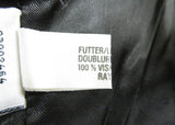 ESCADA 100% lamb's wool big shoulders coat Jacket EU34/NZ XS/S