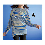 Brand New Asymmetrical slim look tunic L or XL