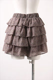 Tiered  skirt look shorts S new