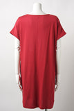 Organick cotton & rayon tunic Large new